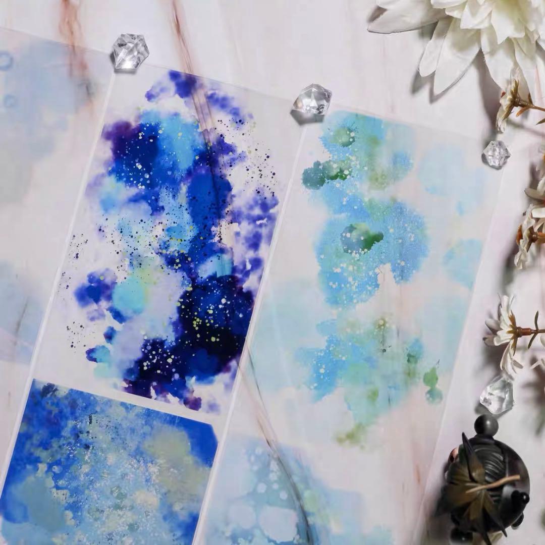 PET 10cm×5m 萤夜 海外マスキングテープ