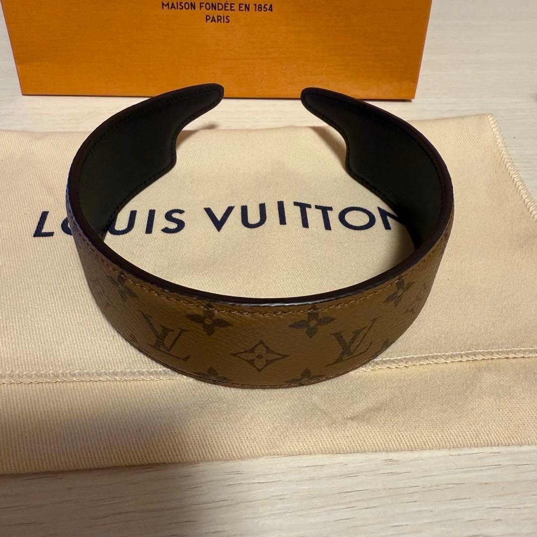 Louis Vuitton モノグラム ヘアバンド　カチューシャ