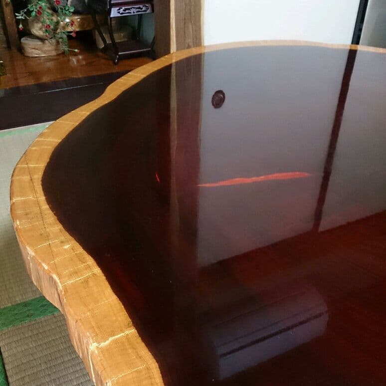 座卓 テーブル レトロ 一枚板 ヴィンテージ ローテーブル 家具