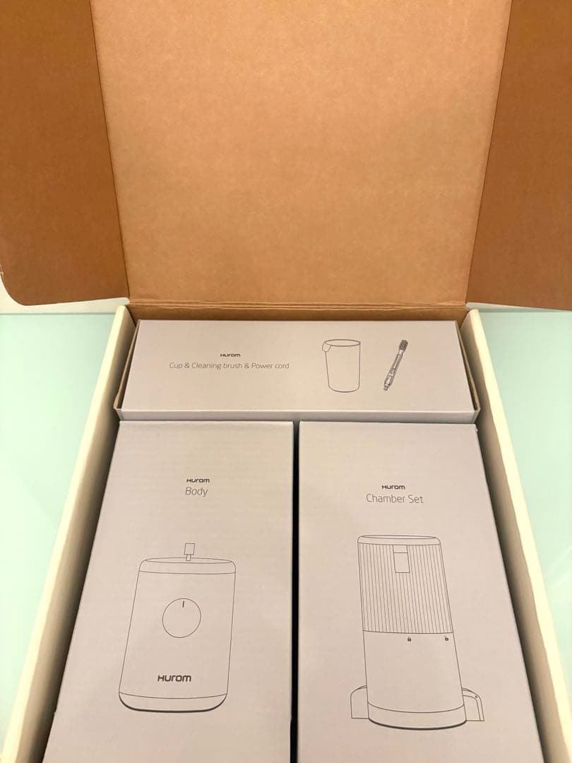 ヒューロム コールドプレスジューサー H310A スロージューサー ミキサー