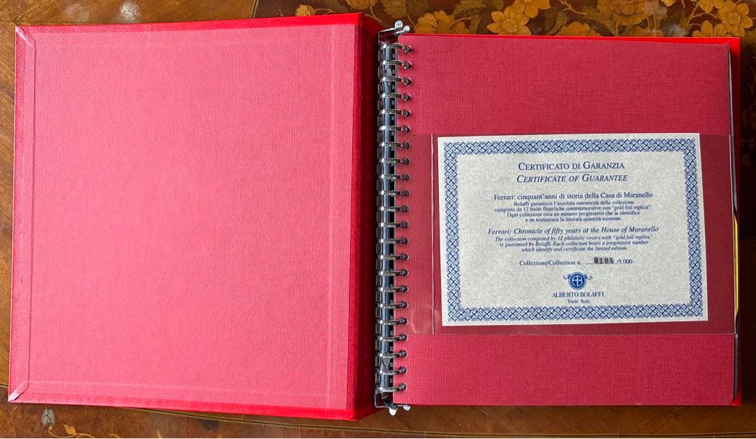フェラーリ 50周年記念アルバム 1947-1997 限定 5000 フェラーリ 50