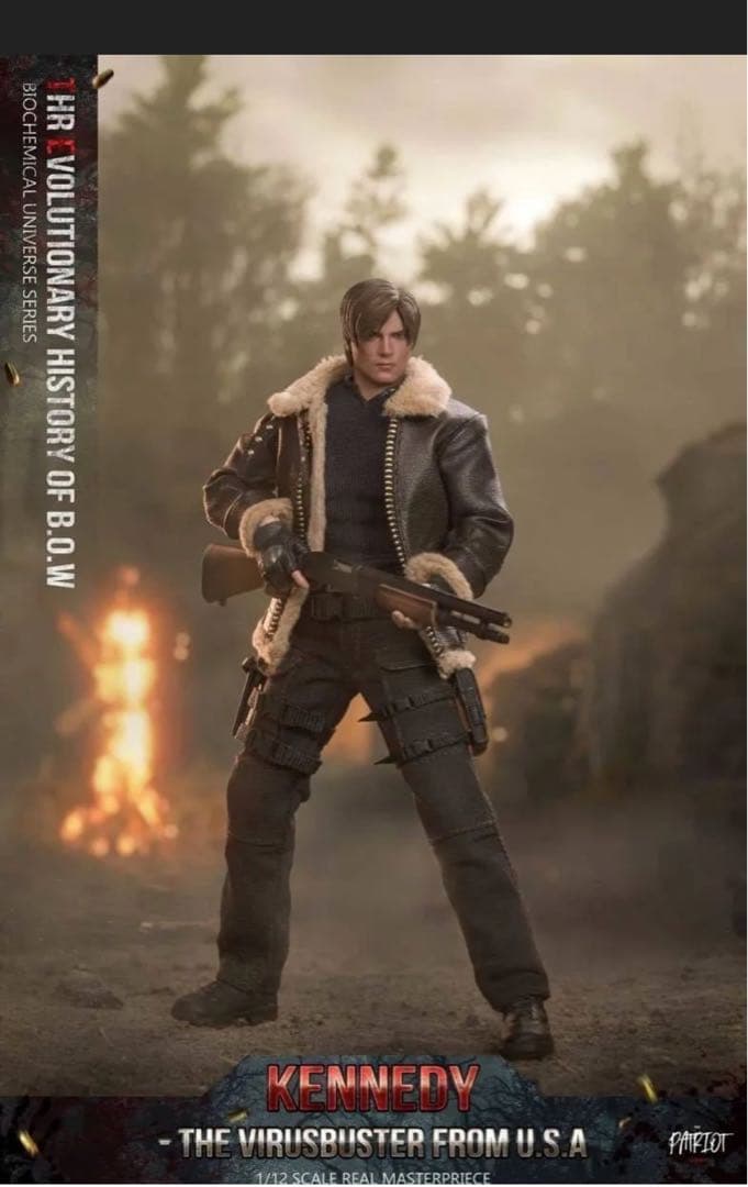Patriotstudio 1/12 ケネディ レオン バイオハザード re4