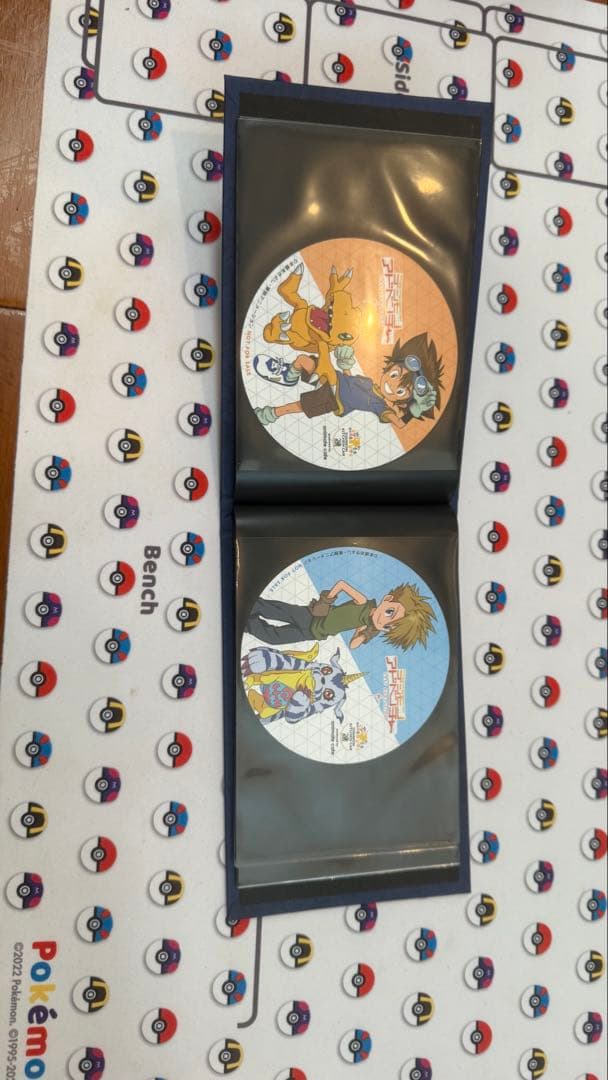 お台場メモリアル追加　デジモンアドベンチャー　非売品　色紙クリアファイルポスカ