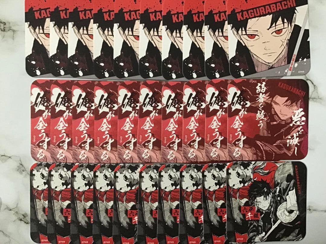 ジャンプフェスタ カグラバチ 六平千鉱 アートコースター カグラバチ