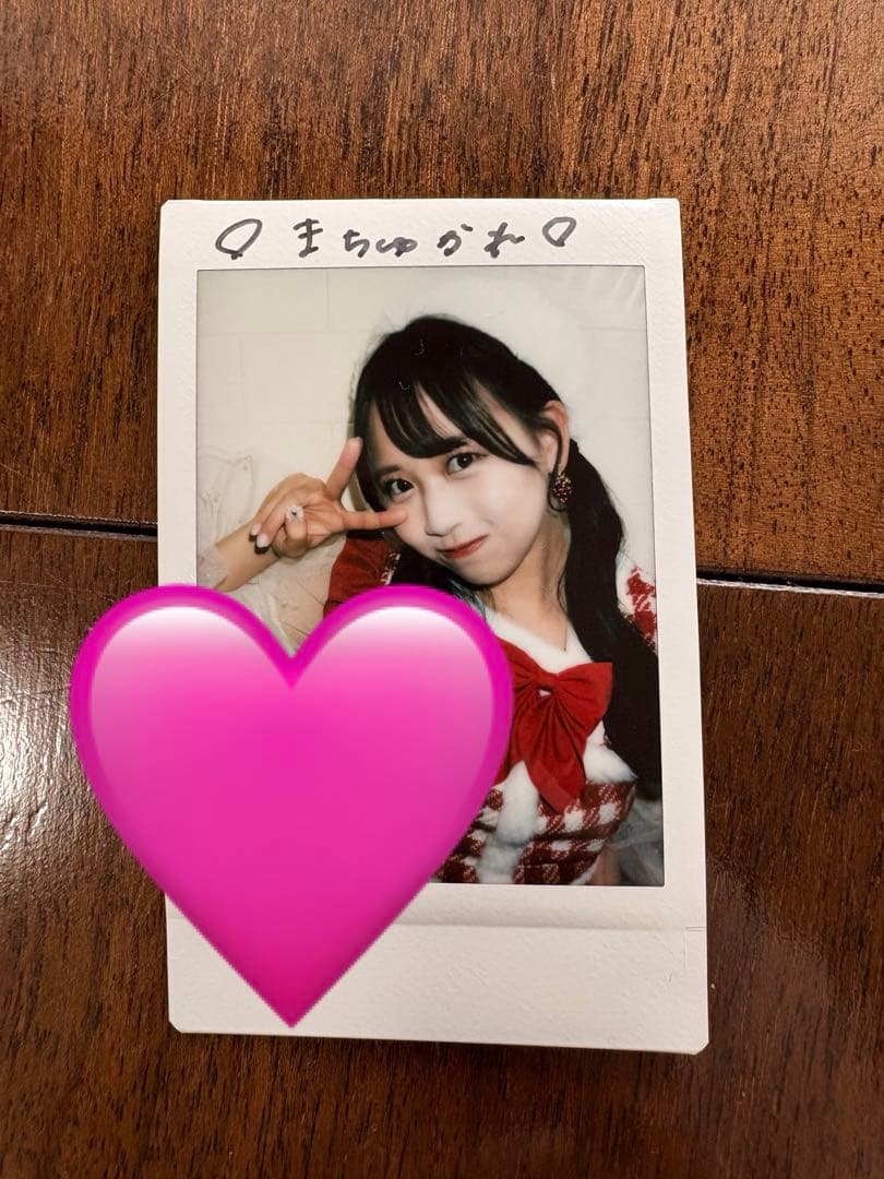 松本かれん サイン入り チェキ 撮り下ろし - メルカリ