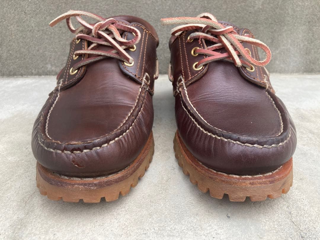【美品】Timberland 3-Eye Classic Lug ブラウン