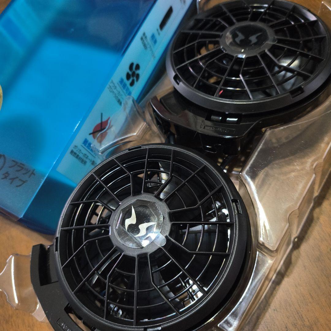 2点セット▢サンエス空調服用ファン、バッテリーセット▢