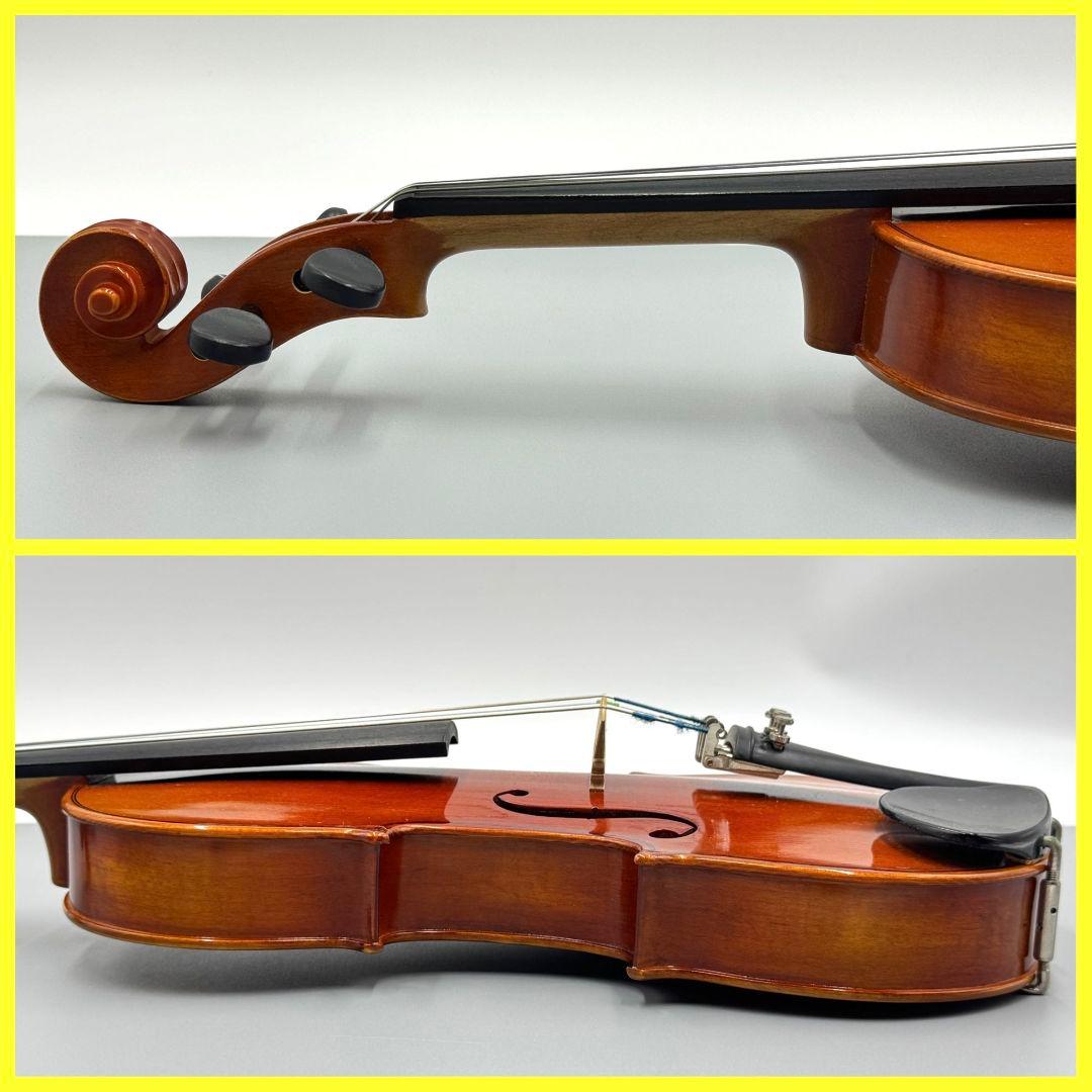 左下 スズキ バイオリン 1/2 バイオリン No.200 2001 弓ケース付