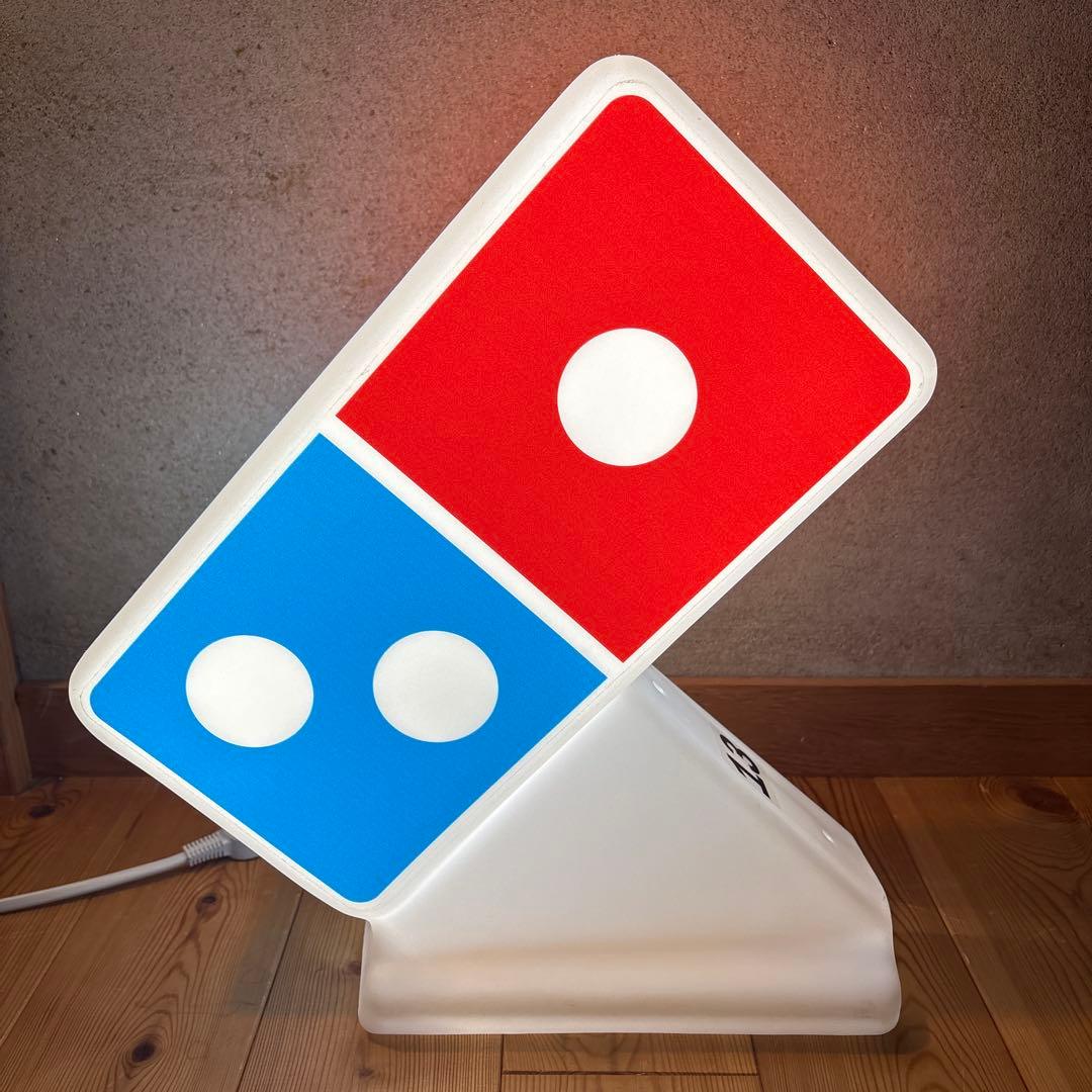 ドミノピザ ライトアップ 看板 カートッパー USA 看板 ネオン ガレージ