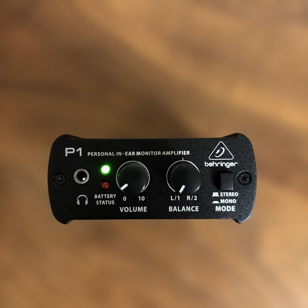 behringer P1 パーソナルインイヤーモニターアンプ