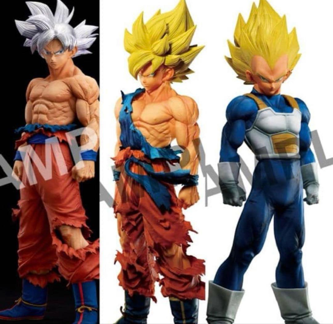 smsp ゲンキダマツリ 孫悟空 ベジータ フィギュア 3体セット - メルカリ