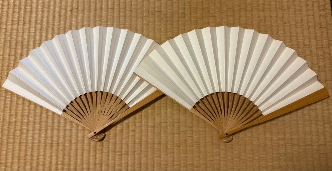 囲碁棋士　羽根直樹直筆扇子二点セット