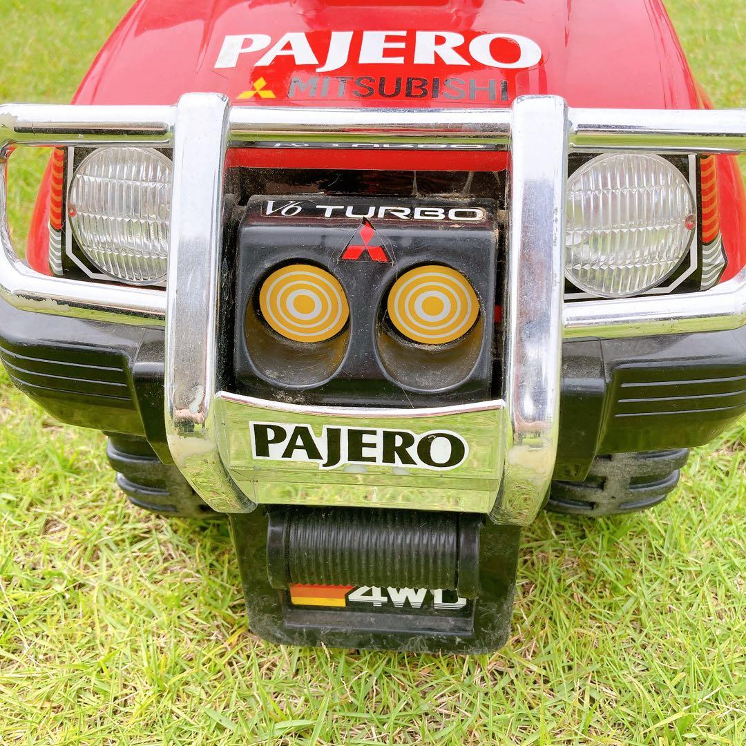 レア】三菱 パジェロ 足蹴り 自動車 キッズ 車 - メルカリ