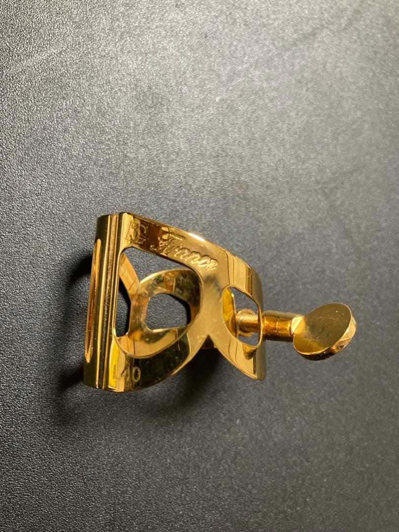 BG L40 テナーサックスリガチャー、キャップ