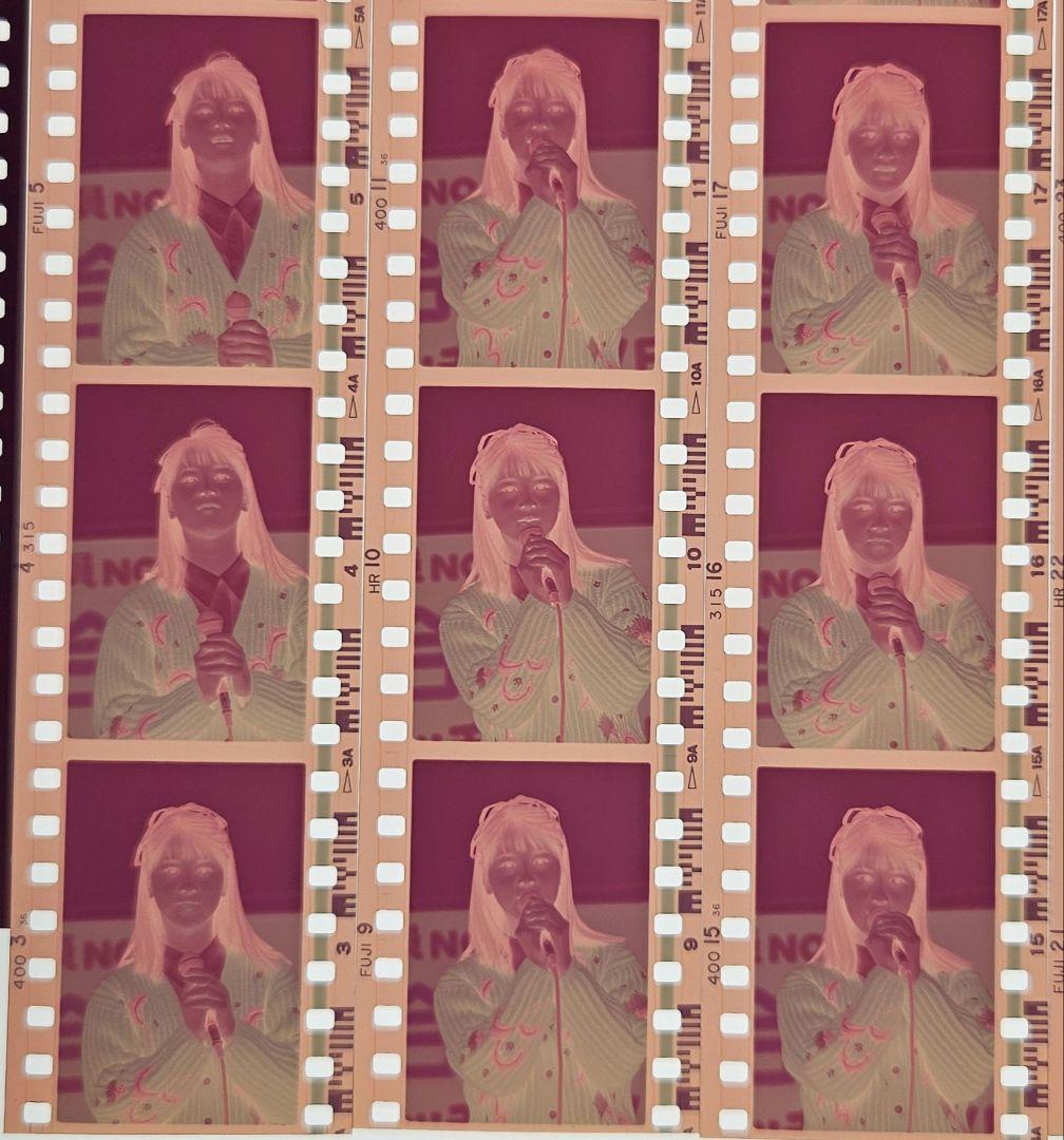 2985おニャン子クラブ河合その子ネガフィルム38コマ