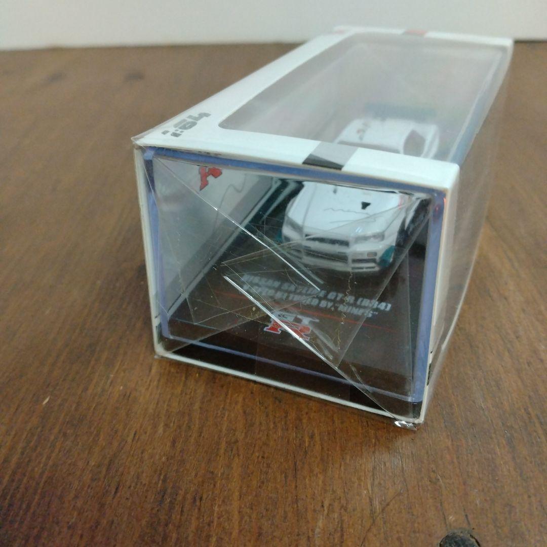 イノモデル　Inno64 GT-R R34 V-SPEC ミニカー