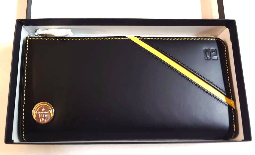 鏡音リン 本革長財布 SOLWA 新品（缶バッジ無し）