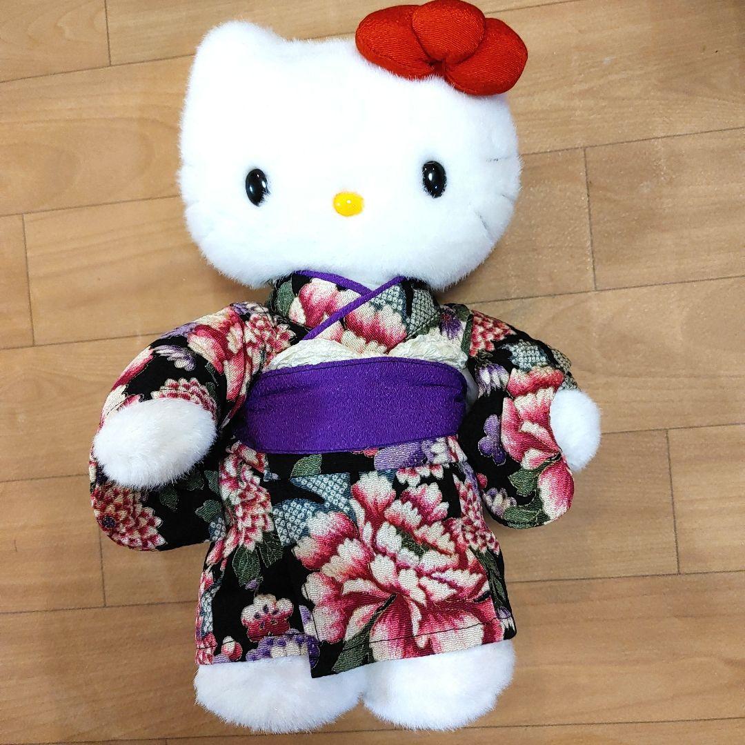 【激レア　希少】Sanrio ハローキティ　着物 振り袖　ぬいぐるみ 激レア 希少】Sanrio ハローキティ 着物 振り袖 ぬいぐるみ 激レア