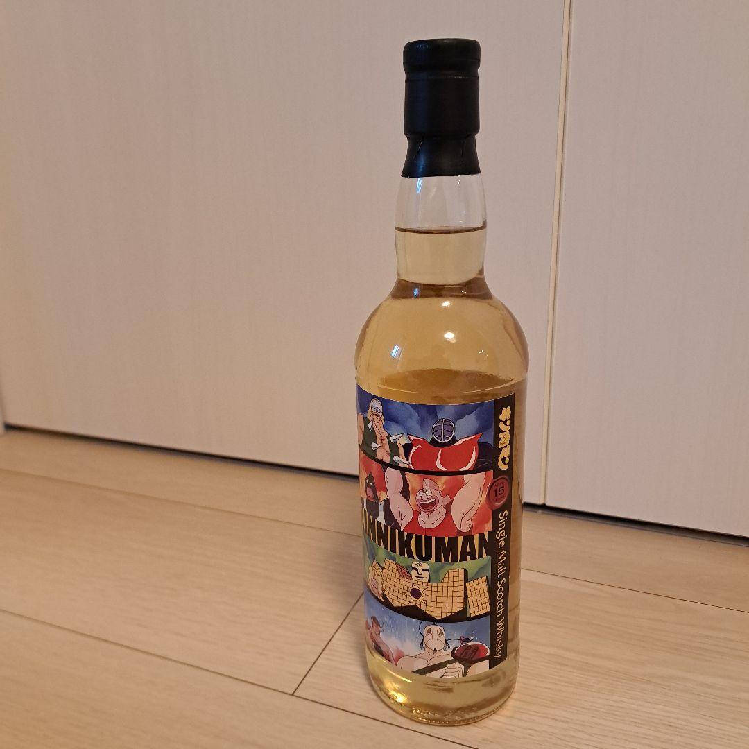 キン肉マン 15年 ウイスキー 700ml 2024年にアニメ新シリーズが放送される「キン肉マン」のラベル