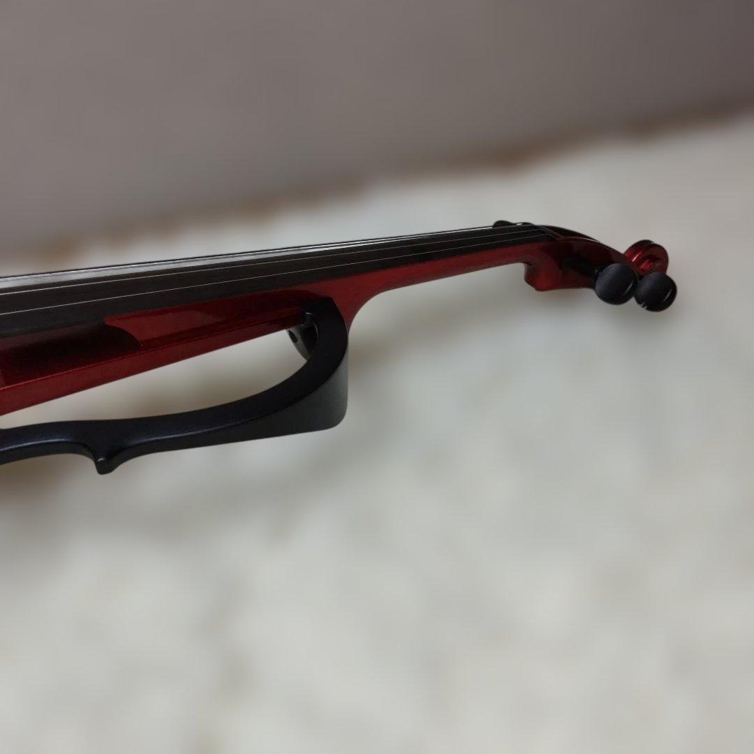 極美品】YAMAHA SV-110 サイレントバイオリン 赤 付属品多数 楽器・機材