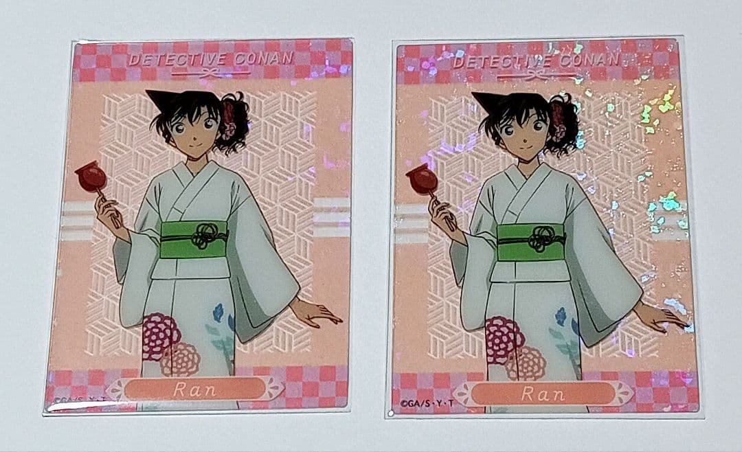 毛利蘭 着物 アクリルキーホルダー＋カード10点セット