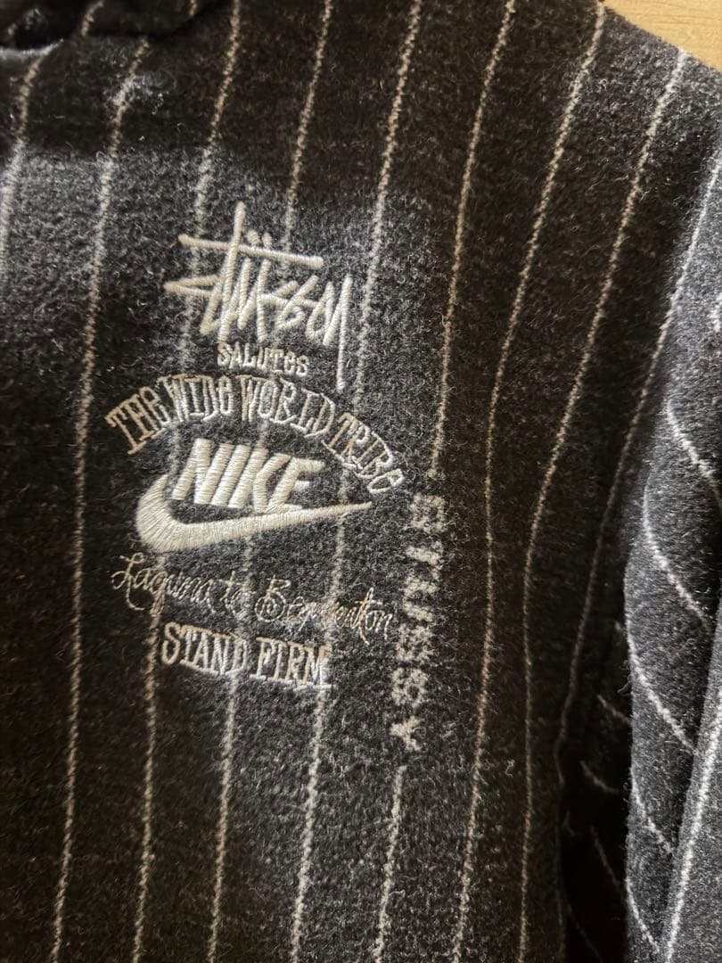 な*こ様 Stussy x Nike Striped Wool Jacket ジ