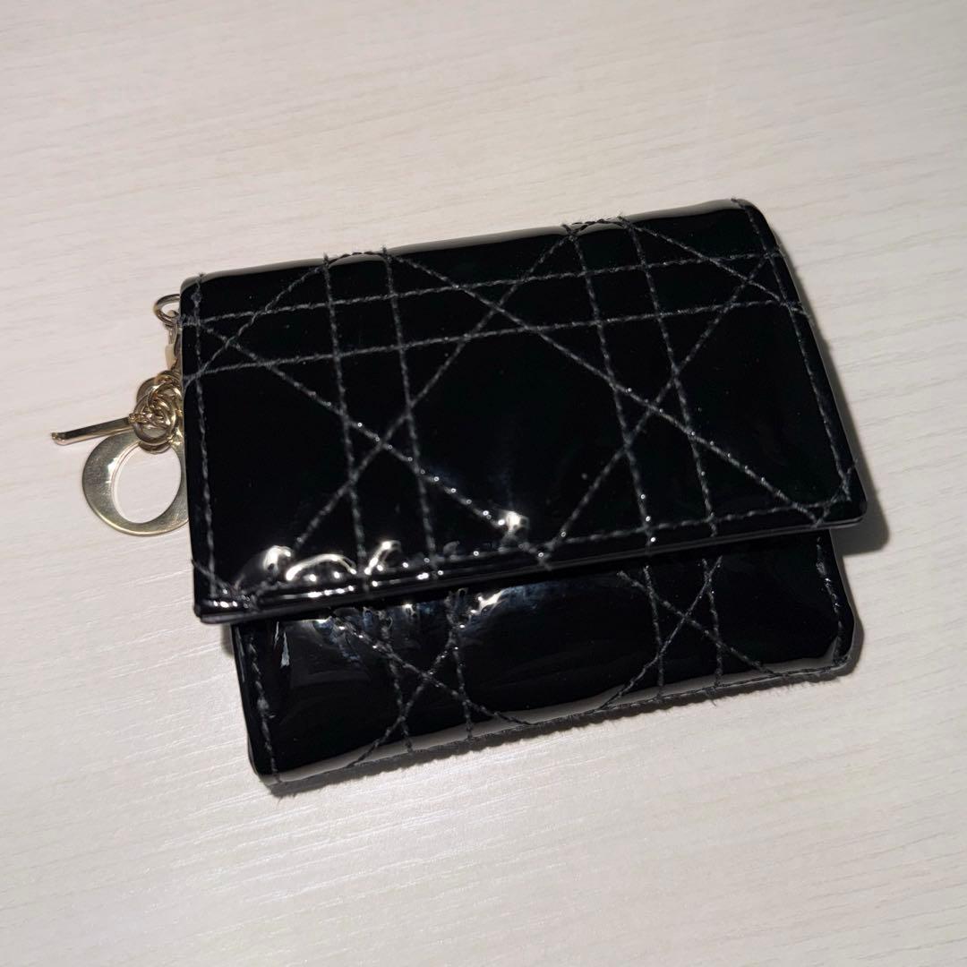 Lady Dior Lotus ウォレット ロータスウォレット ブラック - メルカリ