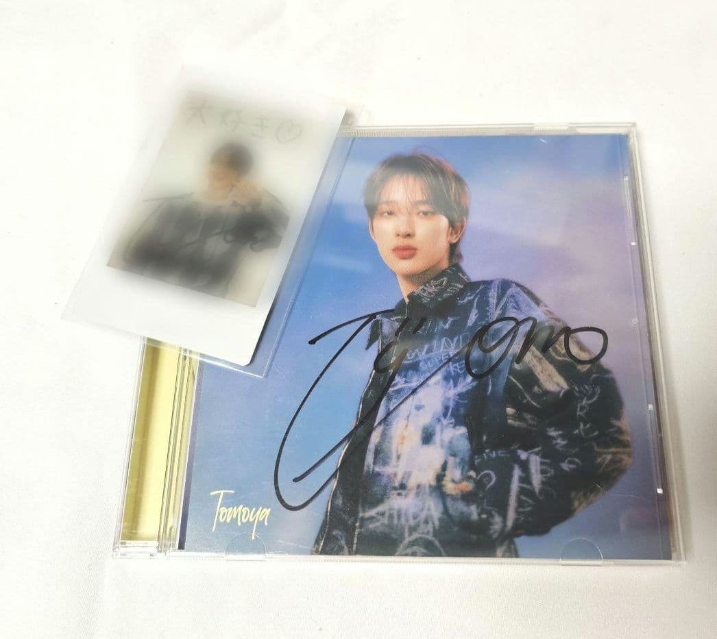 NEXZ トモヤ　サイン入りチェキ アザージャケット NEXZ ネクスジ TOMOYA トモヤ 直筆サイン入り チェキ ポラ サイン会