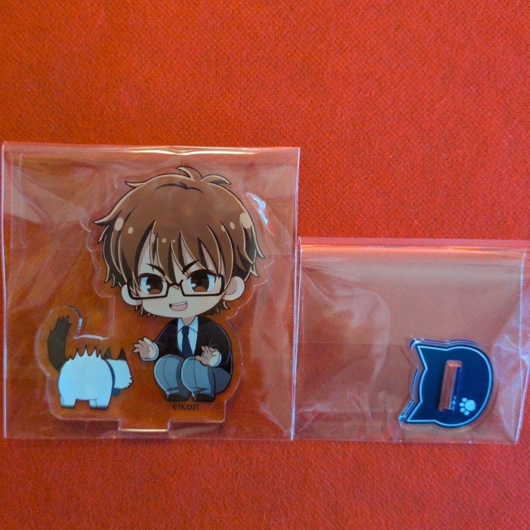 ダイヤのA 御幸一也 猫 プリンセスカフェ アクリルスタンド