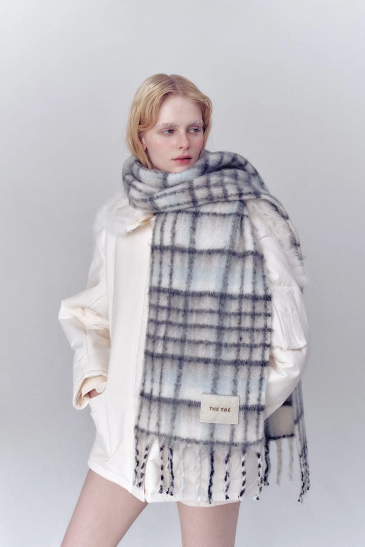 THE TOE ザ・トゥー Eberhard Check Muffler 2026年最新】thetoe マフラーの人気アイテム - メルカリ