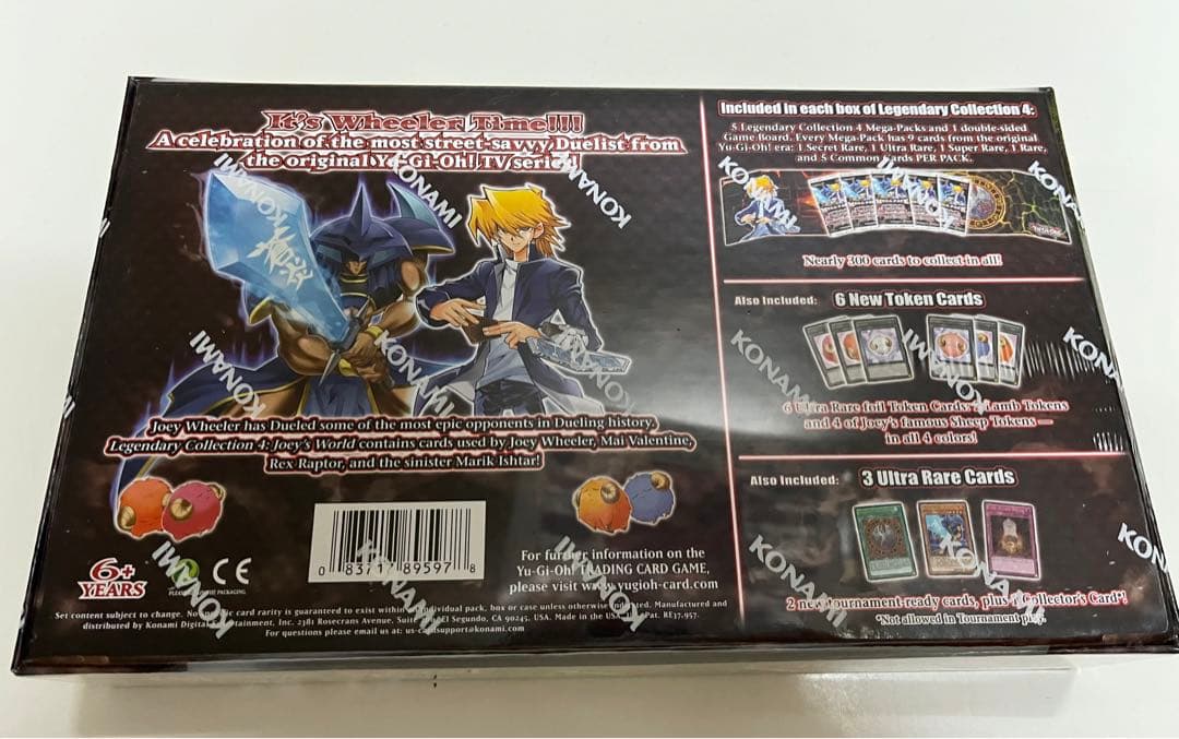 遊戯王 レジェンダリーコレクション4 ジョーイズ・ワールド 英語版 完全未開封