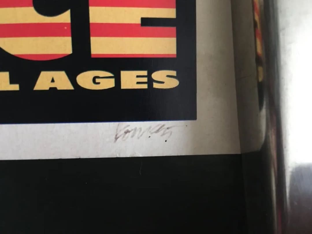 限定値下げ KOZIK 「JAWBREAKER」シルクスクリーン ポスター