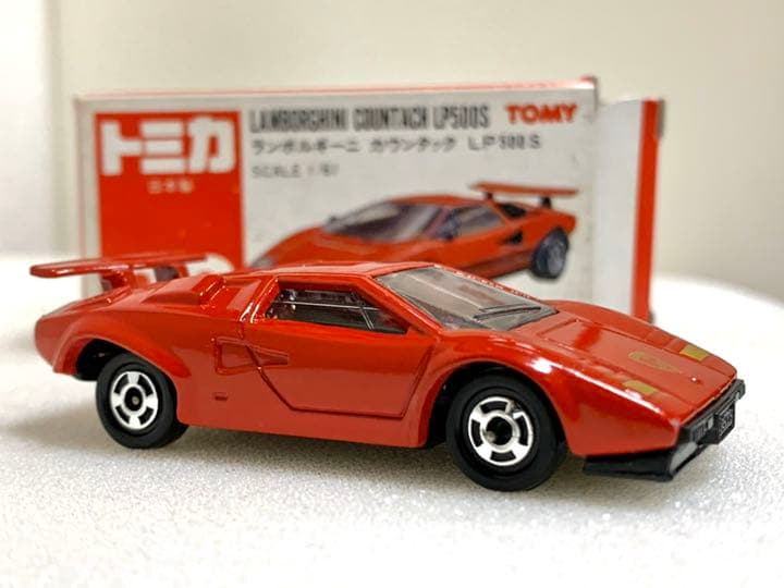 赤箱トミカ ランボルギーニ　カウンタックLP500S