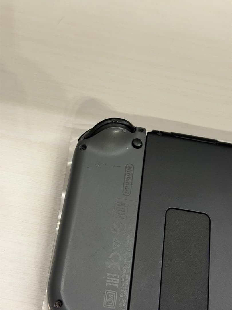 Switch 本体　グレー　動作確認済み　付属品有り