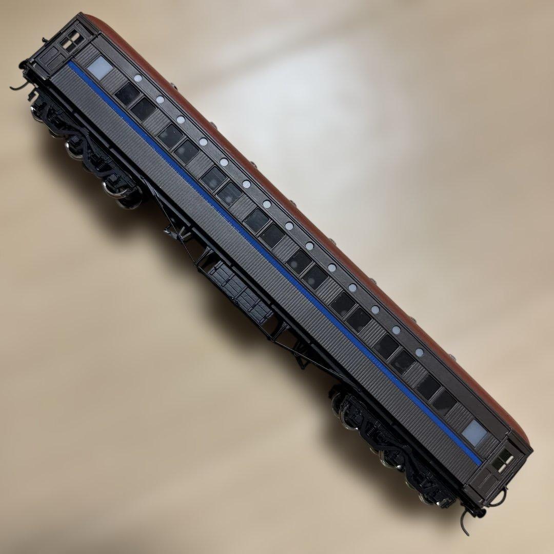 HO スロネ　10057？ 丸窓小　ブラウン客車モデル