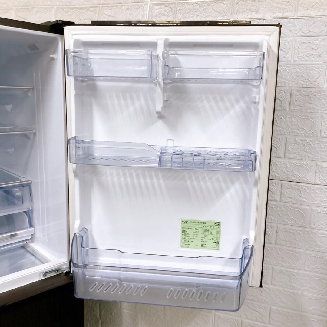 K10156 アクア 430L 冷蔵庫 大型 小型 一人暮らし