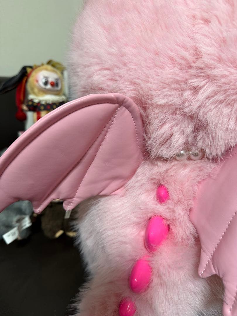 超特大60cmジモモ PinkAngle Lisa着用モデルエンジェルバージョン