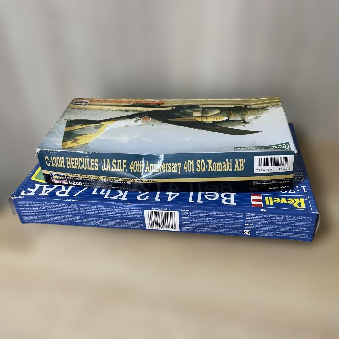 NATO軍用航空史 RAFベル412未開封+C-130自衛隊40周年2