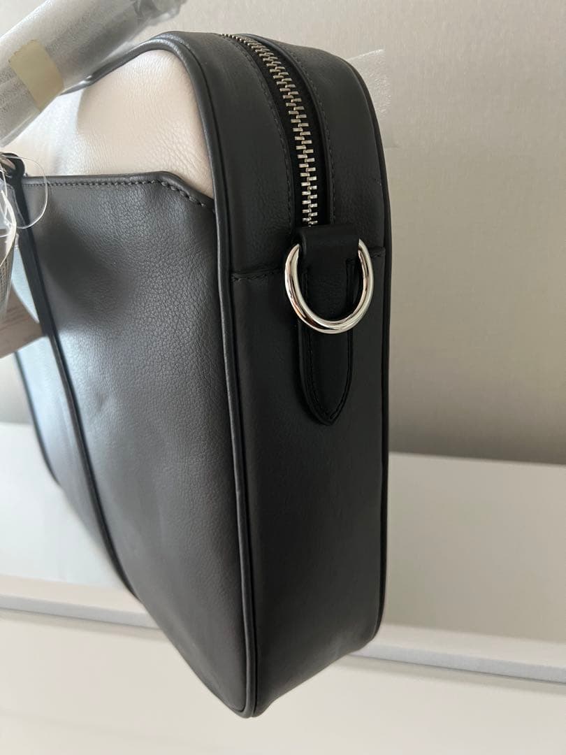 新品　COACH ビジネスバッグ グレー/ホワイト