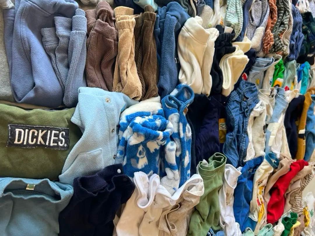 【160着以上！】子ども服まとめ売り 男の子 オールシーズン 新生児～90サイズ