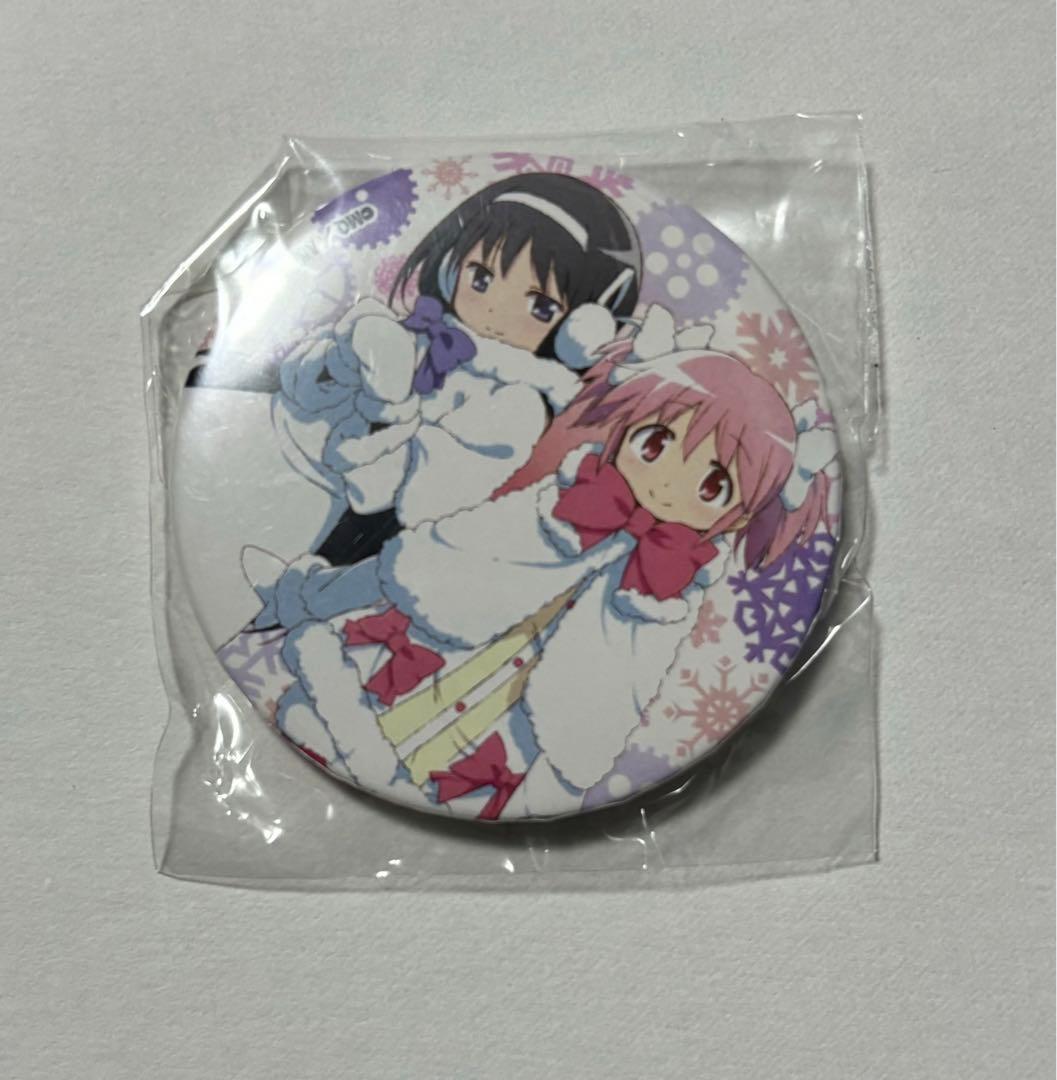 まどかマギカ 自販機限定 缶バッジ 鹿目まどか 暁美ほむら ナムコ