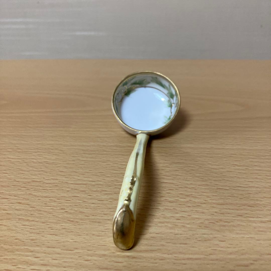 3. オールドノリタケ、M Nippon印 ボウル、ソーサー、スプーンのトリオ