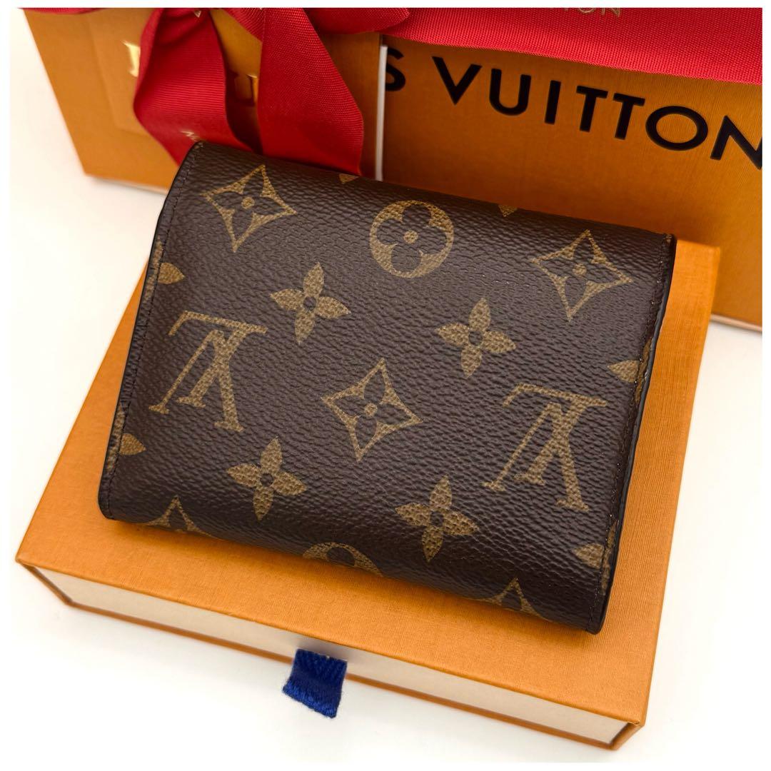 ルイヴィトン モノグラム ポルトフォイユ ヴィクトリーヌ 三つ折り財布