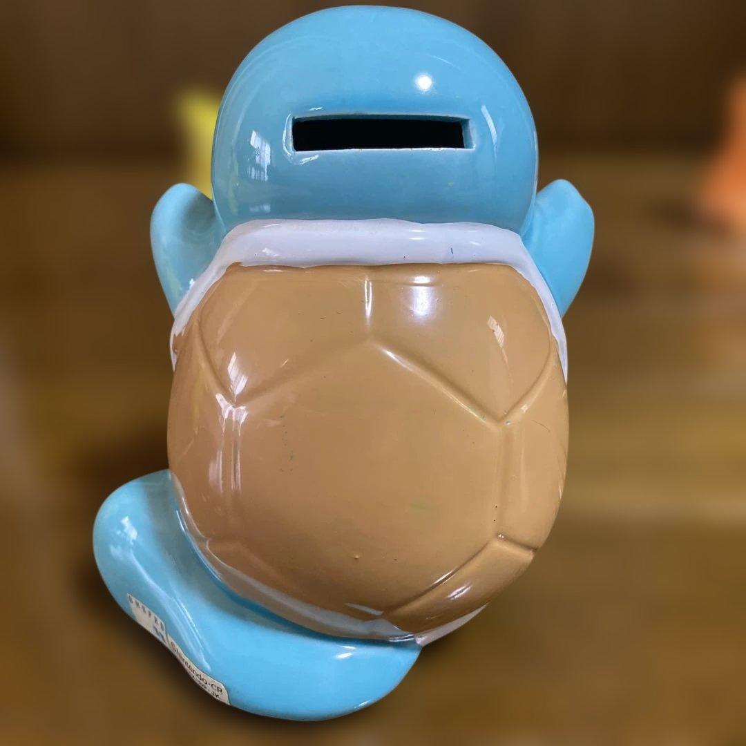 【陶器】ピカチュウ　ヒトカゲ　ゼニガメ　貯金箱　希少品　ポケモン　pokemon