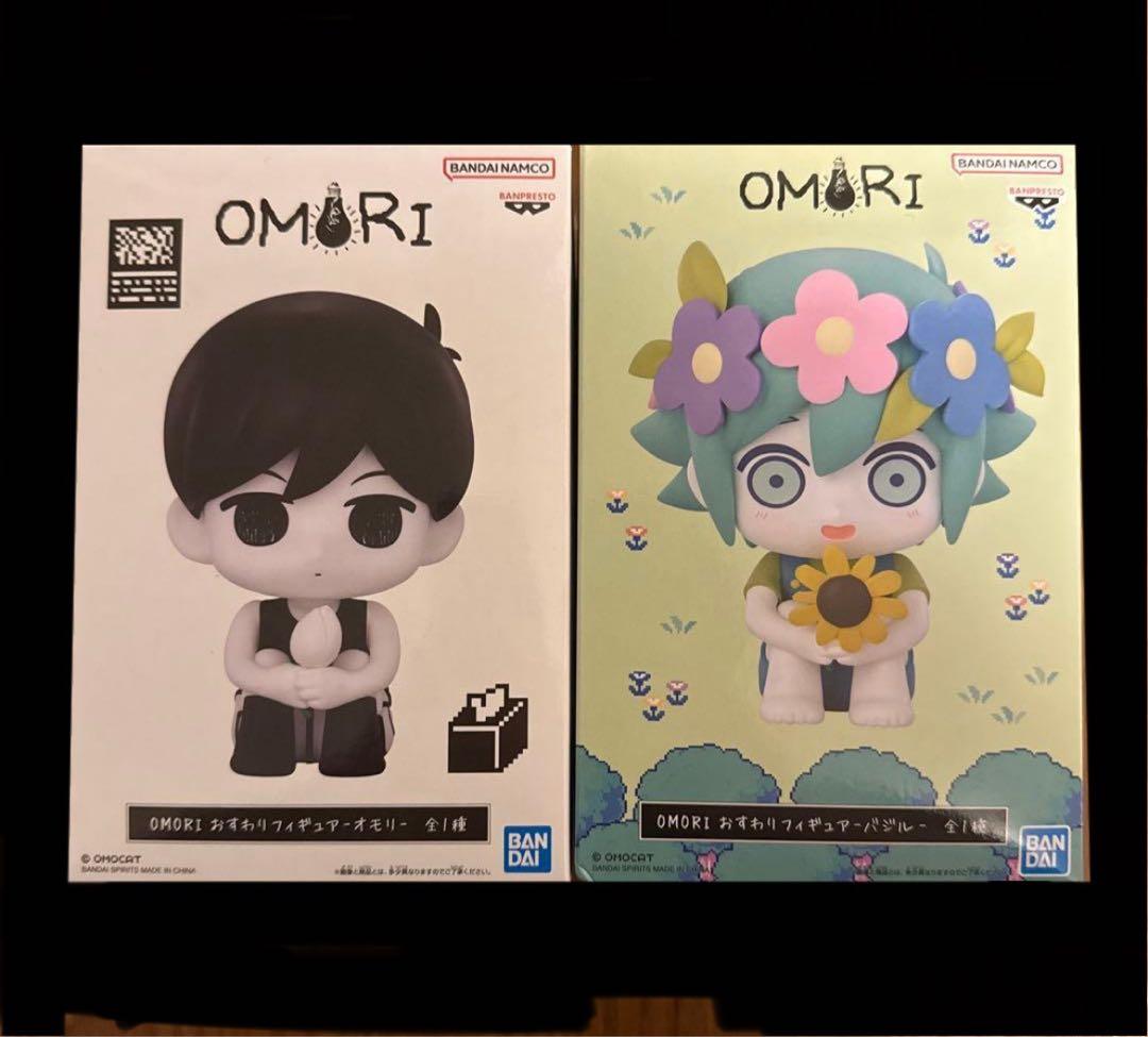 OMORI おすわりフィギュア オモリ バジル 2体セット - メルカリ