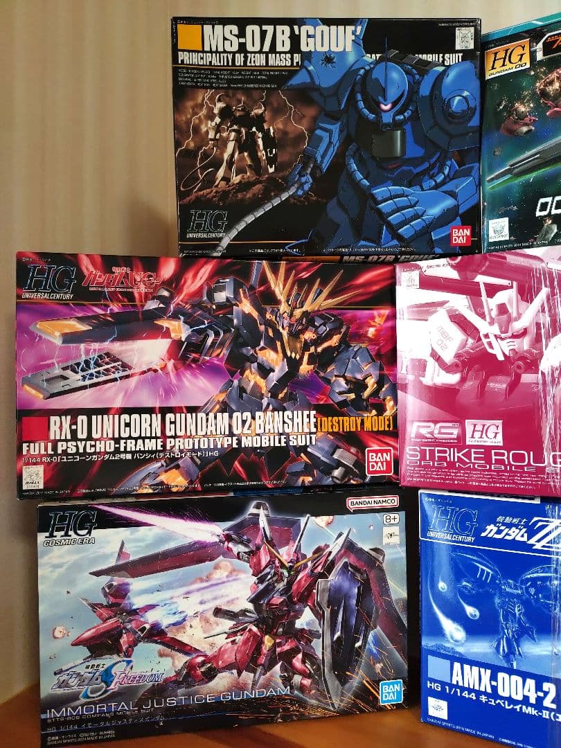 ガンプラセット 未開封未組み立て品 7個セットまとめ売り!