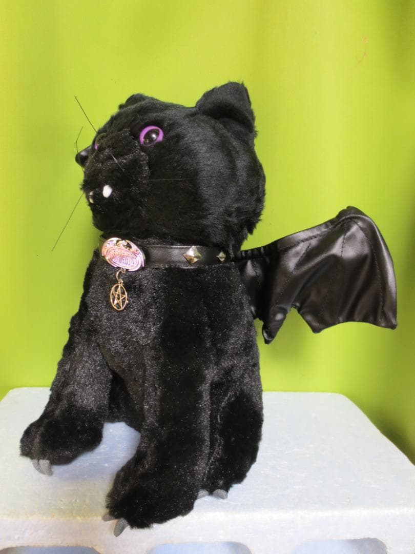 新品　スパイラル　バットキャット　黒猫ぬいぐるみ　悪魔　DEVIL