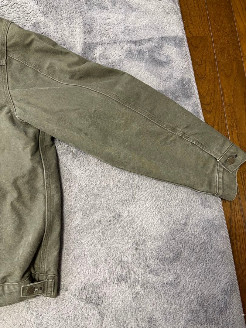 激レア　希少　Carhartt トラッカージャケット　デニムジャケット　グリーン