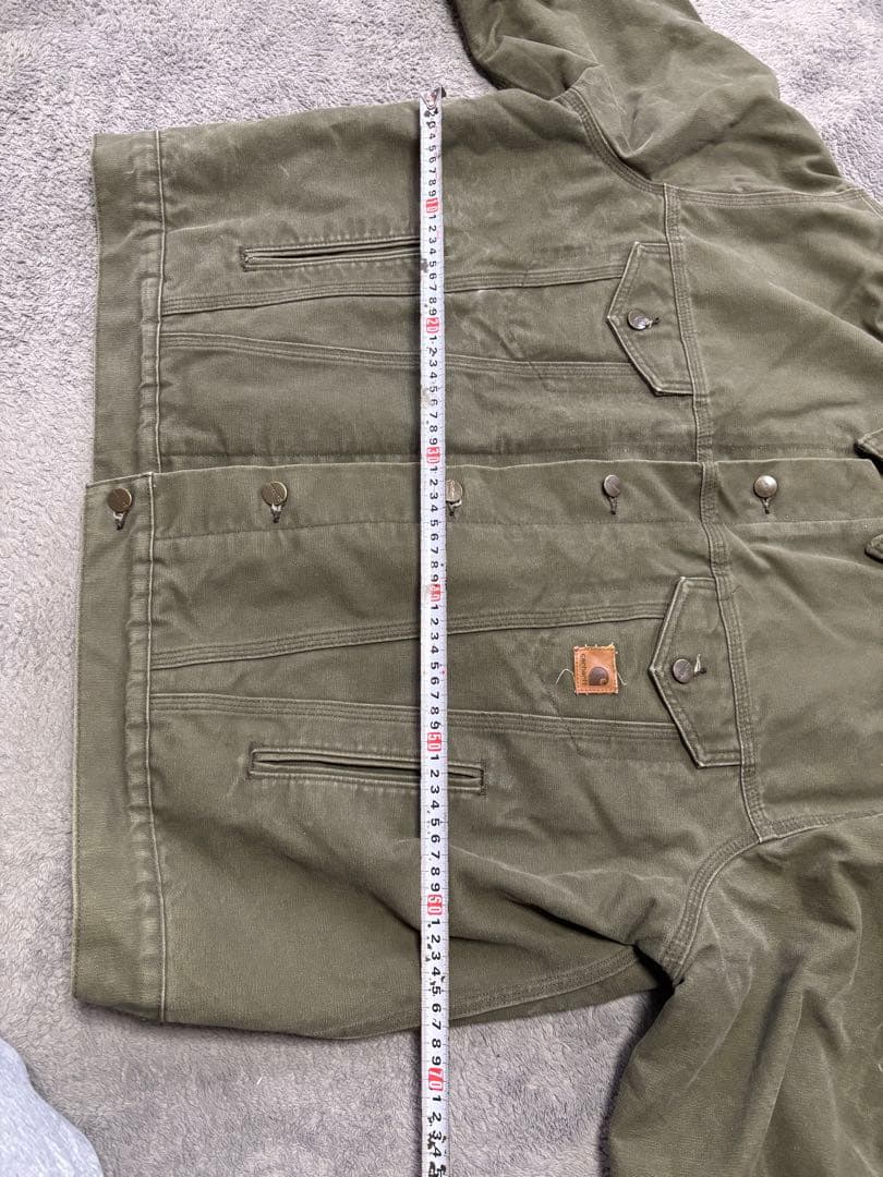 激レア　希少　Carhartt トラッカージャケット　デニムジャケット　グリーン