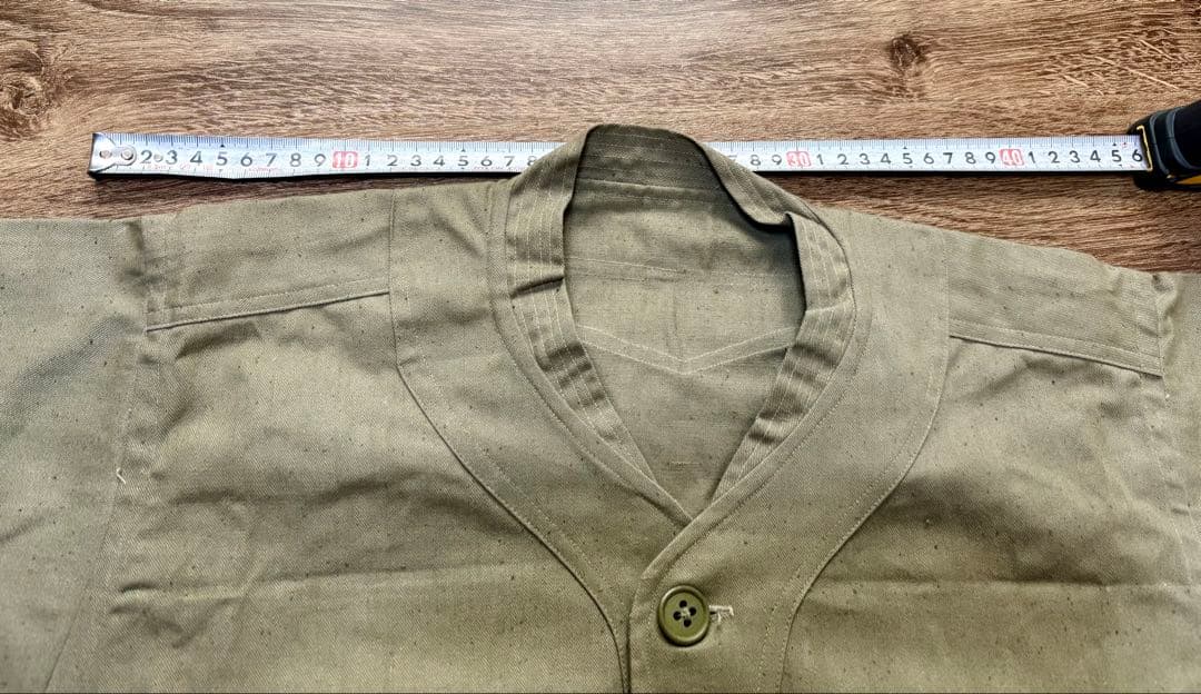 金庫保管品】戦前戦中 野球ユニフォーム上下未使用品 JAPANVINTAGE